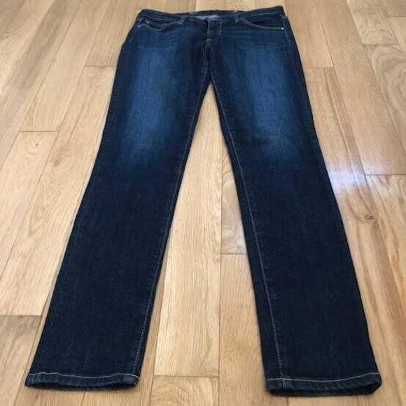 Adriano Goldschmied Women's 27 The Stilt Cigarette Leg Jeans Made in USA - Picture 2 of 5